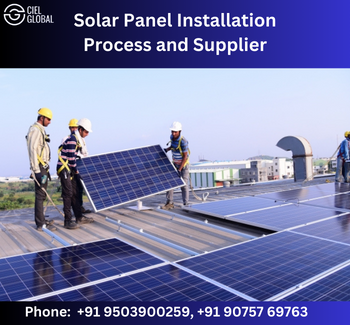 solar panel installation process and solar panel suppliers